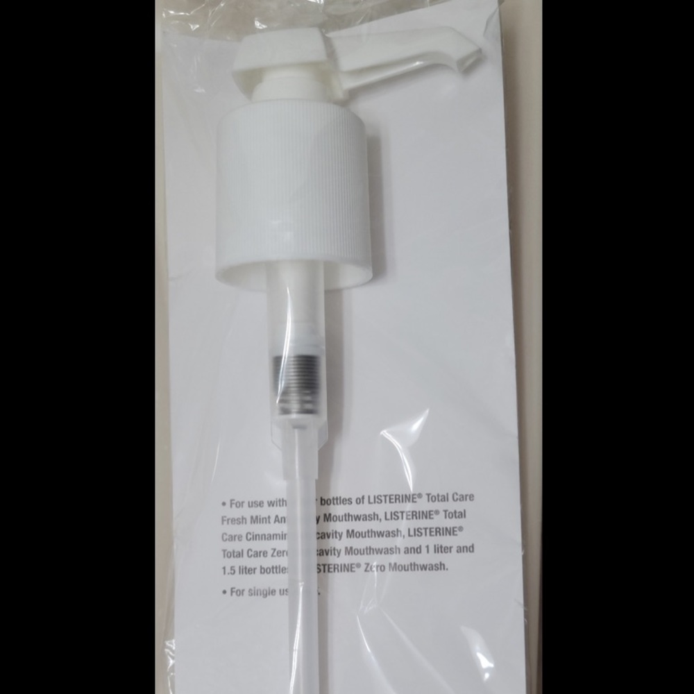 Listerine Pump for 1.5 or 1 Liter Bottles (2 Pump)